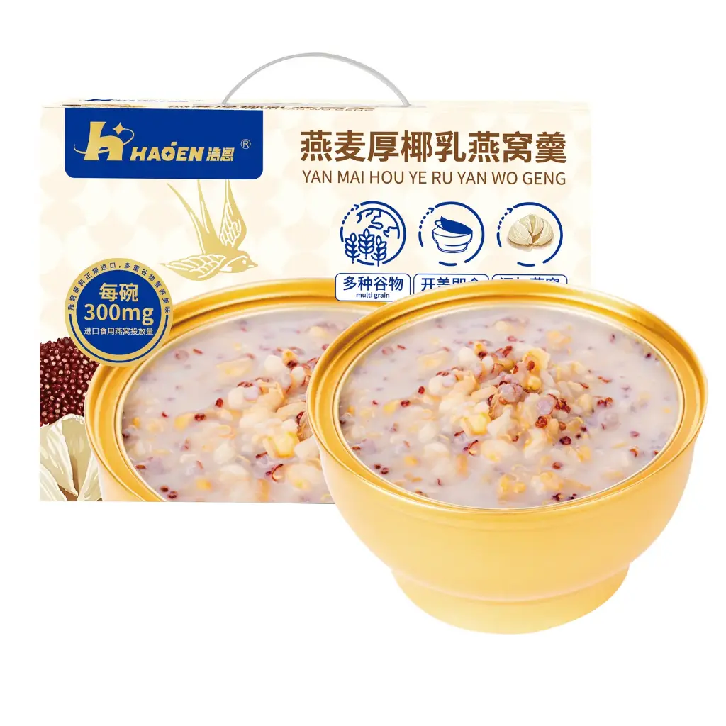 燕麦厚椰乳燕窝羹